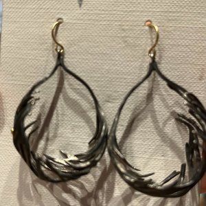Rhodium Plated Earrings